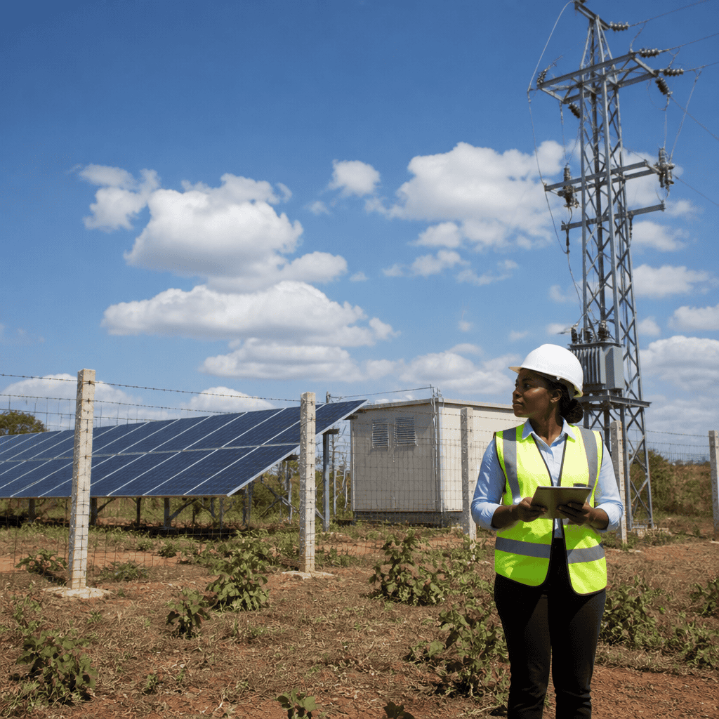 What Expanding Power Networks Means for Africa’s Future Economy
